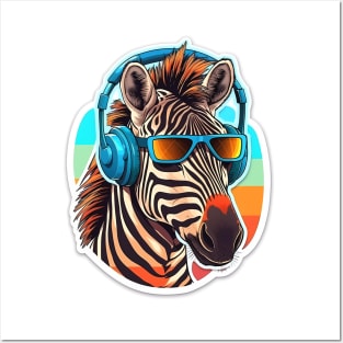 Zebra sticker for Smartphones phone case Hoodies Tshirts Wallart Posters and Art